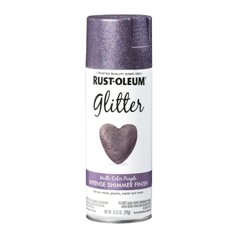 Aerosol Con glitter Brillantina Púrpura Multicolor - Rust Oleum Glitter