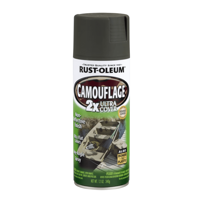 Pintura En Aerosol Para Camuflado Verde Oscuro - Rust Oleum Camouflage