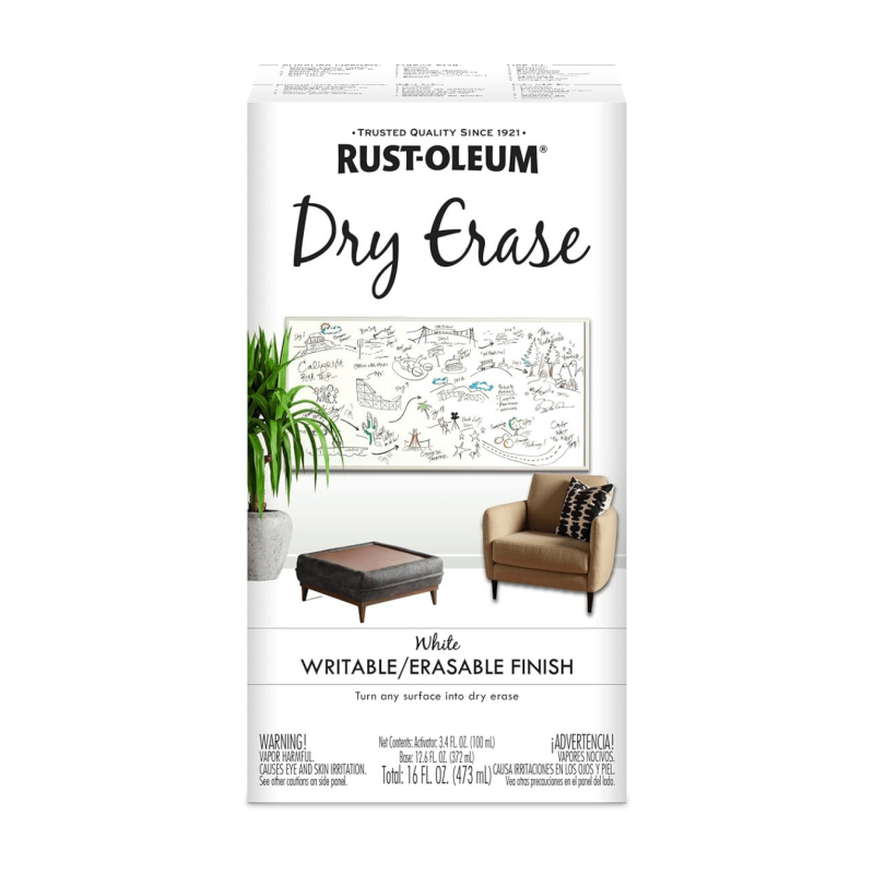Kit de Pintura Para Pizarrón Blanco - Rust Oleum Dry Erase