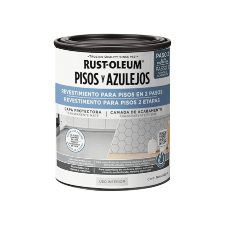 Revestimiento Para Pisos y Azulejos Transparente Mate - Rust Oleum