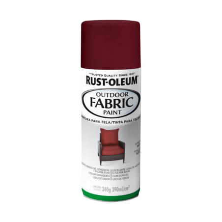 Pintura En Aerosol Para Tela Borravino Mate - Rust Oleum Fabric