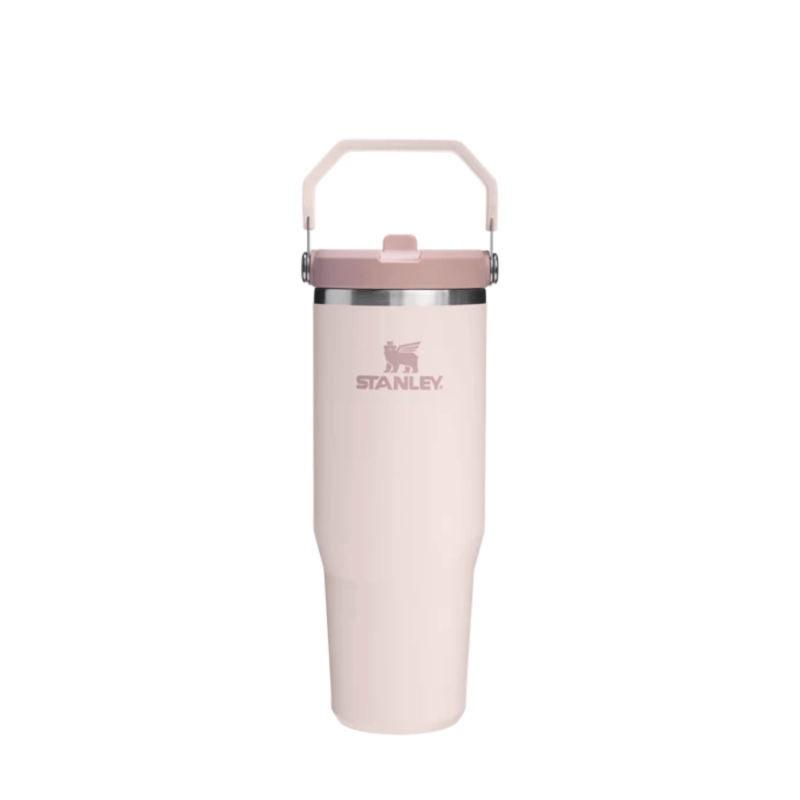 Termo Flip Straw Tumbler 890 ml Rose Quartz - Stanley