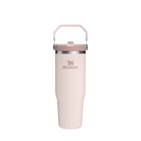 Termo Flip Straw Tumbler 890 ml Rose Quartz - Stanley