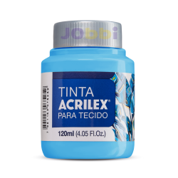 Pintura para tela Acrilex 120ml Azul Celeste 503