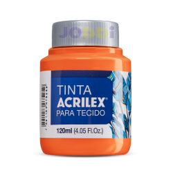 Pintura para tela Acrilex 120ml Naranja 517