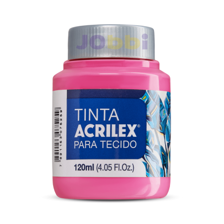 Pintura para tela Acrilex 120ml Pink 527
