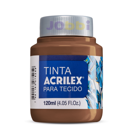 Pintura para tela Acrilex 120ml Marrón 531