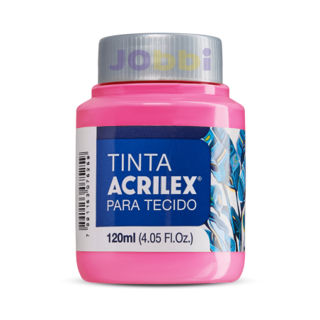 Pintura para tela Acrilex 120ml Rosa 537