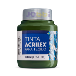 Pintura para tela Acrilex 120ml Verde Olivo 545