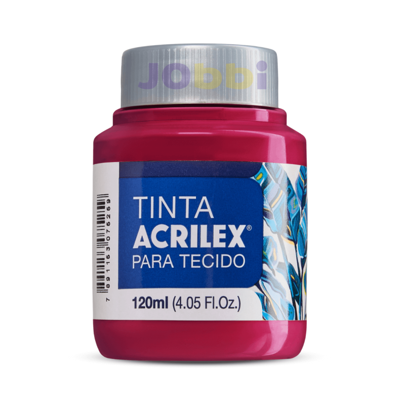 Pintura para tela Acrilex 120ml Purpura 550