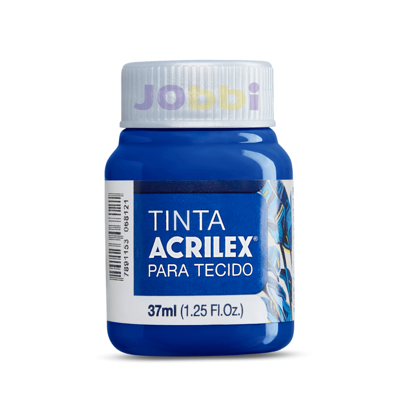Pintura para Tela Acrilex 37ml Azul Cobalto 502