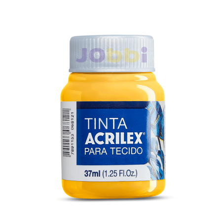 Pintura para Tela Acrilex 37ml Amarillo Oro 505