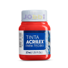 Pintura para Tela Acrilex 37ml Rojo Escarlata 508