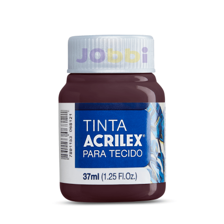Pintura para Tela Acrilex 37ml Tierra Quemada 514