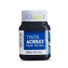Pintura para Tela Acrilex 37ml Negro 520