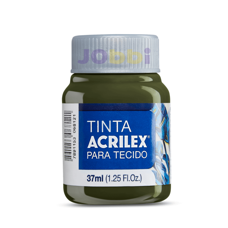 Pintura para Tela Acrilex 37ml Verde Oliva 545