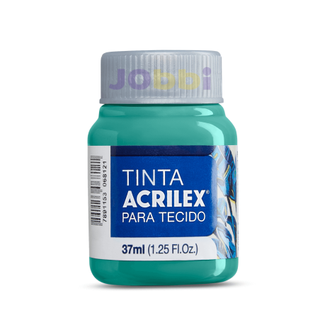 Pintura para Tela Acrilex 37ml Verde Mar 630