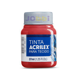 Pintura para Tela Acrilex 37ml Rojo Profundo 632