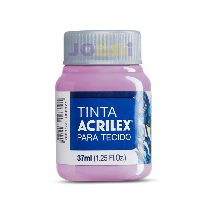 Pintura para Tela Acrilex 37ml Flor de Malva 638