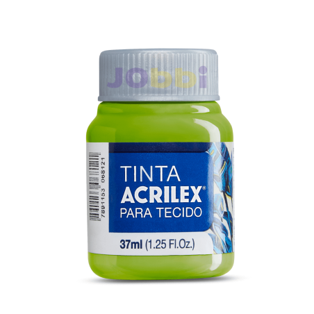 Pintura para Tela Acrilex 37ml Verde Manzana 802