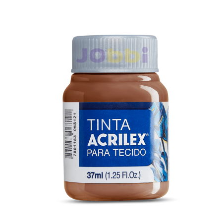 Pintura para Tela Acrilex 37ml Chocolate 814