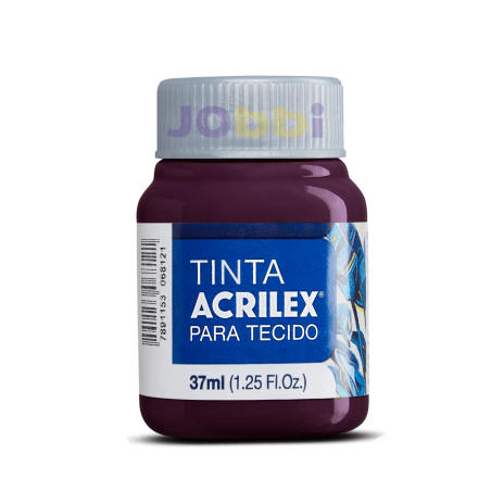 Pintura para Tela Acrilex 37ml Berenjena 996