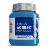 Pintura para tela Acrilex 250ml Azul Turquesa 501