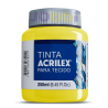 Pintura para tela Acrilex 250ml Amarillo Limón 504