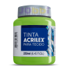 Pintura para tela Acrilex 250ml Verde Hoja 510