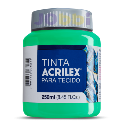 Pintura para tela Acrilex 250ml Verde Veronese 512