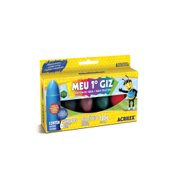 Mi primer crayón de cera, 6U - ACRILEX