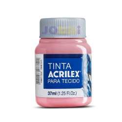 Pintura para tela Acrilex 37ml Rose 988