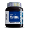Pintura para tela Acrilex 250ml Negro 520