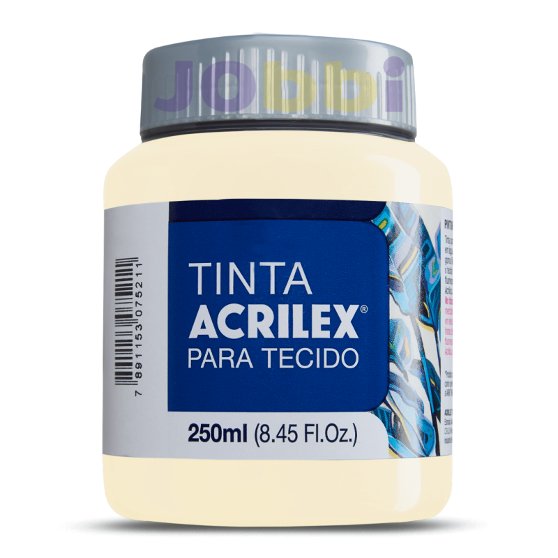 Pintura para tela Acrilex 250ml Marfil 529