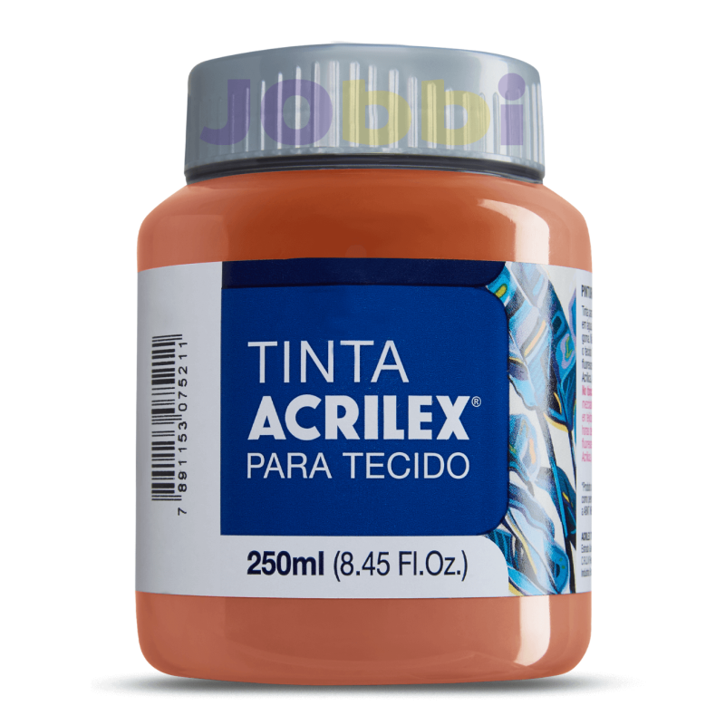 Pintura para tela Acrilex 250ml Marrón 531