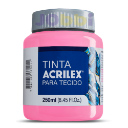Pintura para tela Acrilex 250ml Rosa 537