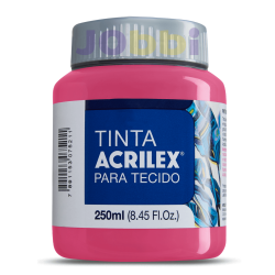 Pintura para tela Acrilex 250ml Rosa Oscuro 542