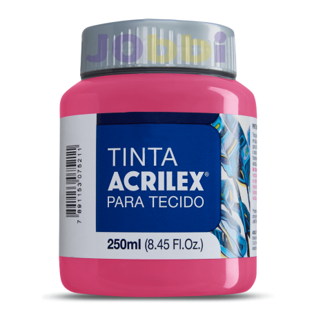 Pintura para tela Acrilex 250ml Rosa Oscuro 542