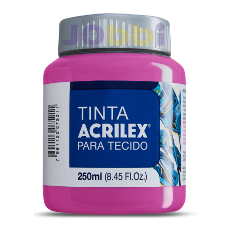 Pintura para tela Acrilex 250ml Magenta 549