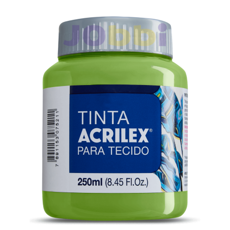 Pintura para tela Acrilex 250ml Verde Grama 582