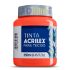 Pintura para tela Acrilex 250ml Rojo Tomate 583