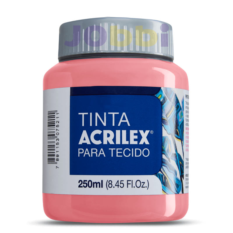 Pintura para tela Acrilex 250ml Rosa Té 567