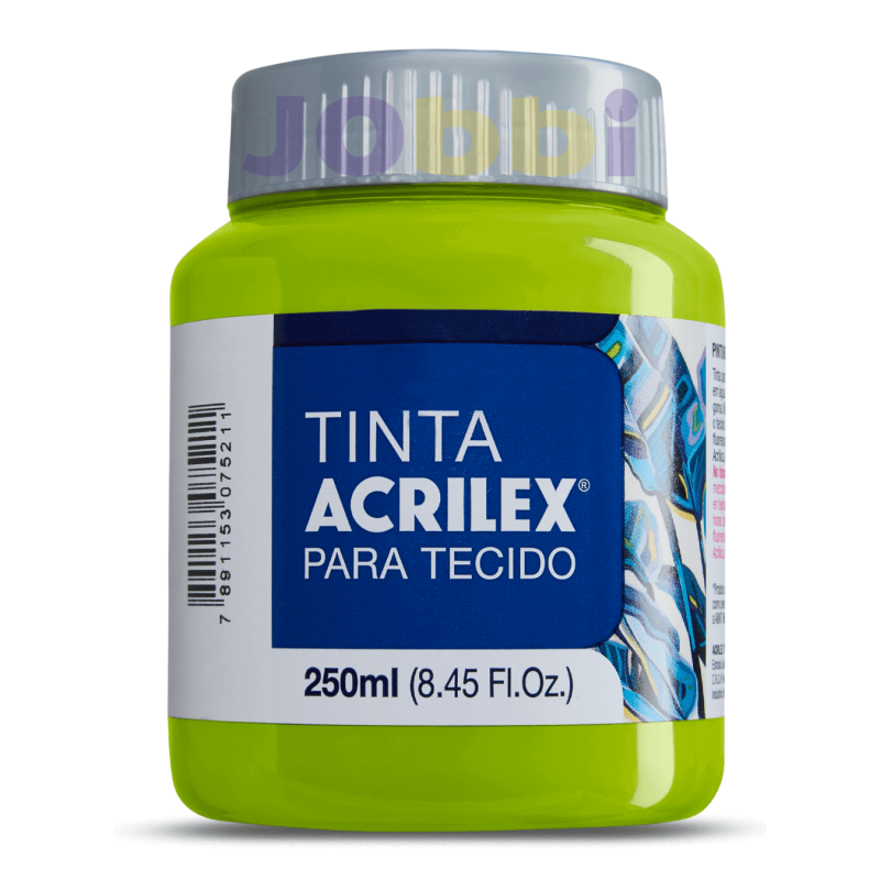 Pintura para tela Acrilex 250ml Verde Manzana 802