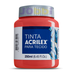 Pintura para tela Acrilex 250ml Guayaba Quemada 805