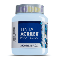 Pintura para tela Acrilex 250ml Azul Bebé 811