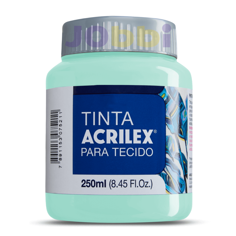 Pintura para tela Acrilex 250ml Verde Bebé 810