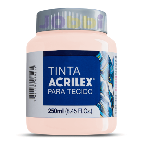 Pintura para tela Acrilex 250ml Salmón bebé 812