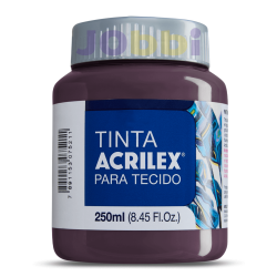 Pintura para tela Acrilex 250ml Berenjena 996