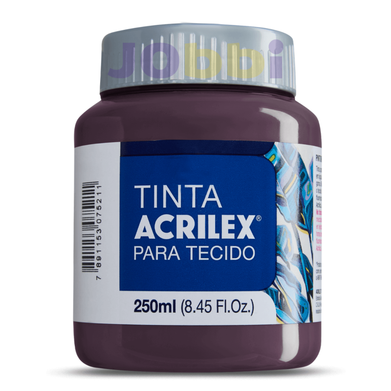 Pintura para tela Acrilex 250ml Berenjena 996
