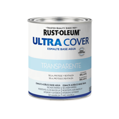 Esmalte al agua protección transparente de Rust-Oleum | Jobbi